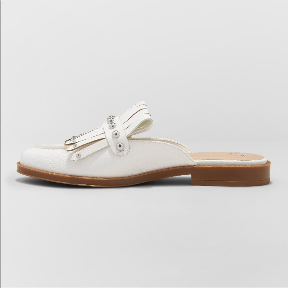 •A New Day• White Mules - Picture 2 of 3